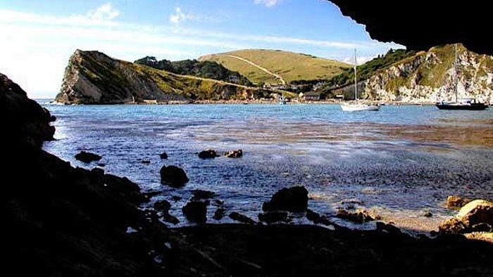 Two more views of Lulworth Cove.